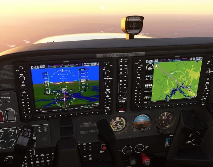 Glass cockpit